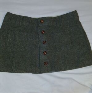 American Eagle Outfitters Charcoal Mini Skirt